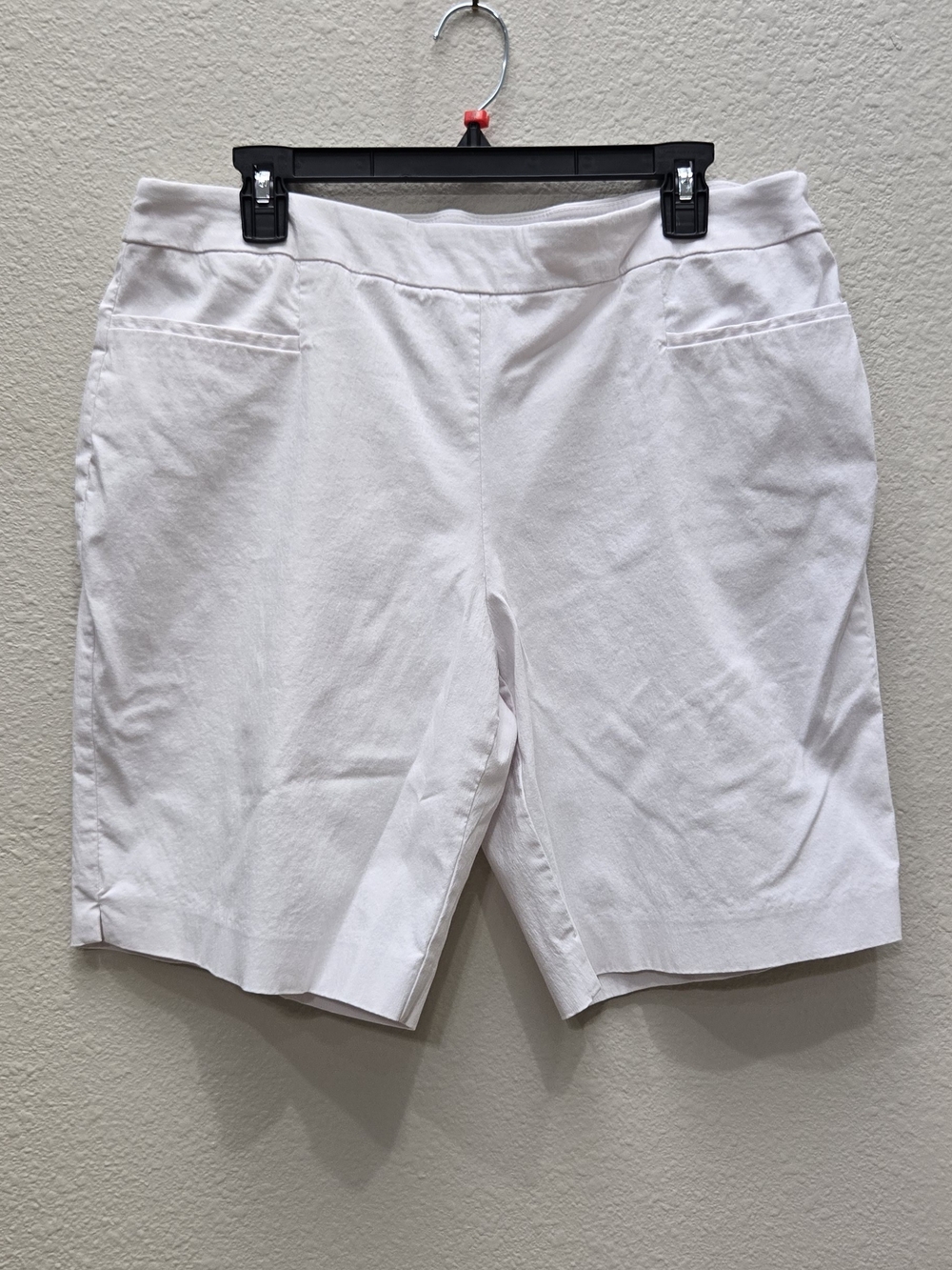 Classic White Women's Casual Shorts